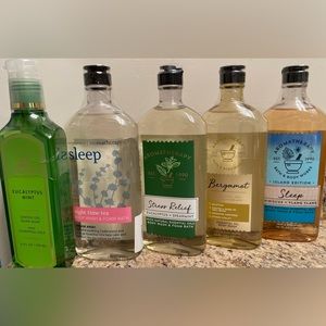 NEW, sealed Bath & Body Works Shower gels and one foaming hand soap